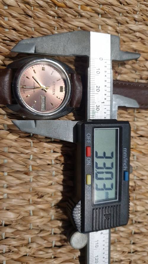 Vintage Citizen Day & Date Automatic Men`s Watch - fully restored