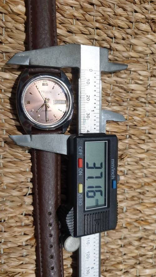 Vintage Citizen Day & Date Automatic Men`s Watch - fully restored