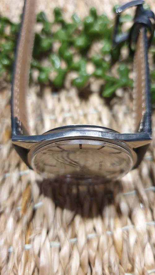 Vintage Lanco Large Automatic Slimline Date Men`s Watch - fully restored