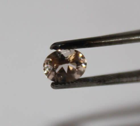 0.34 Carat Salmon Pink Morganite