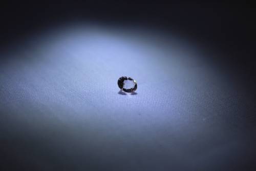 0.34 Carat Salmon Pink Morganite