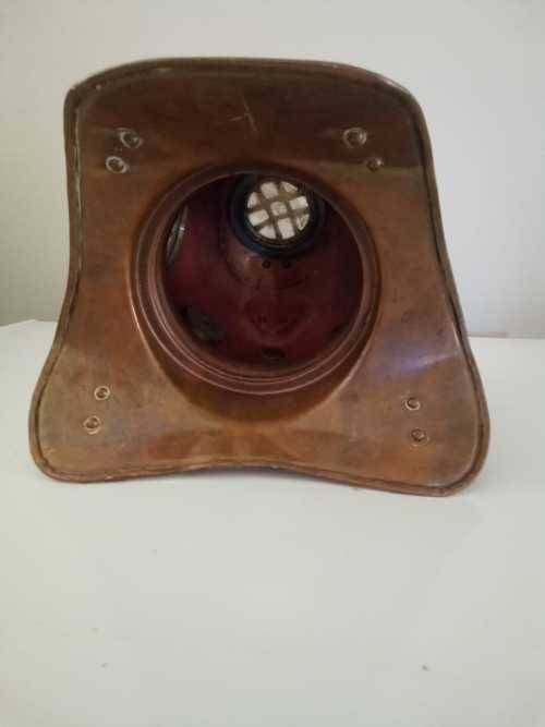 Vintage Copper and Brass Diving helmet ornament 20x20cm