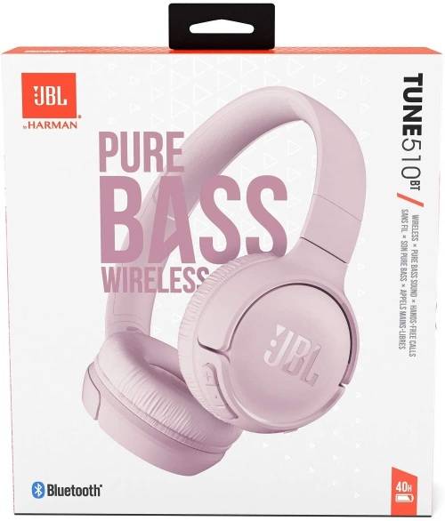JBL T510BT On-Ear Wireless Bluetooth Headphones