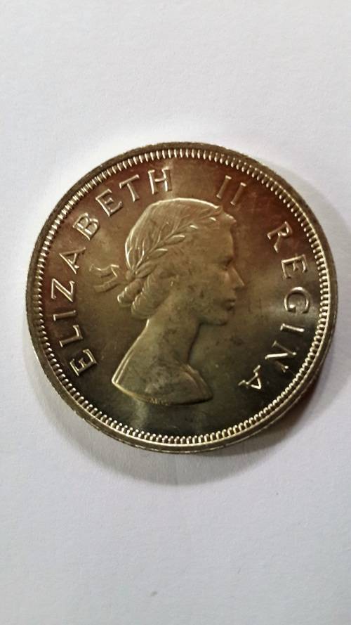 1958 - Half Crown (2/6) Union of SA - Excellent Condition