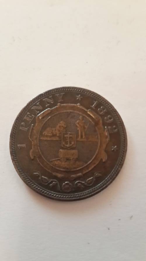 1892 ZAR Kruger -Penny