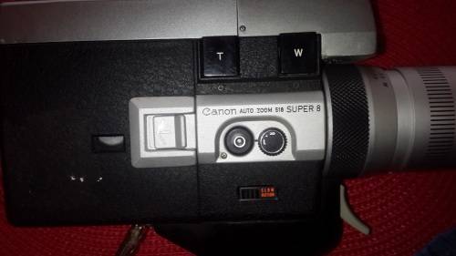 Vintage Canon Auto Zoom 518 Super 8 Movie Camera.