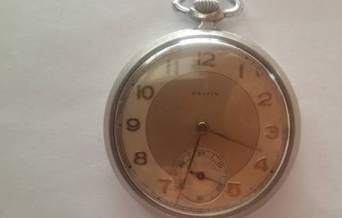 Vintage Delfin Pocket Watch