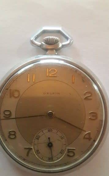 Vintage Delfin Pocket Watch