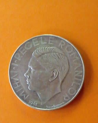 Romania -1941 -500 Lei, Silver