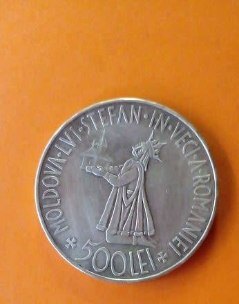 Romania -1941 -500 Lei, Silver