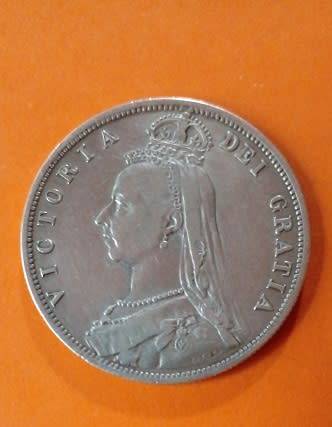 Great Britain -Selling -Silver Lot -1889 -Florin, 1887 and 1891-Half Crowns.Please see Description.