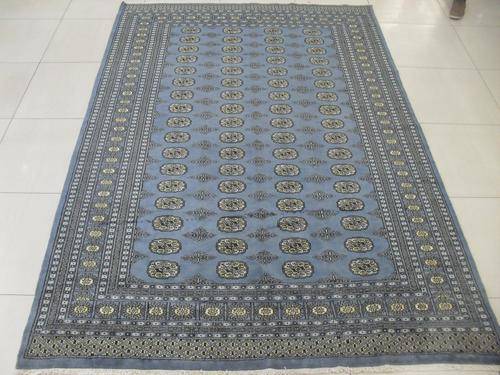 Beautiful blue bokhara