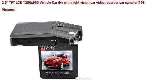 Car DVR  p 2.5" Screen NIGHT VISION!!