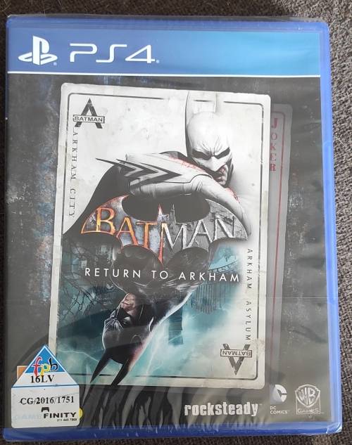 Selling a brand new (sealed) Batman Return to Arkham for Playstation 4