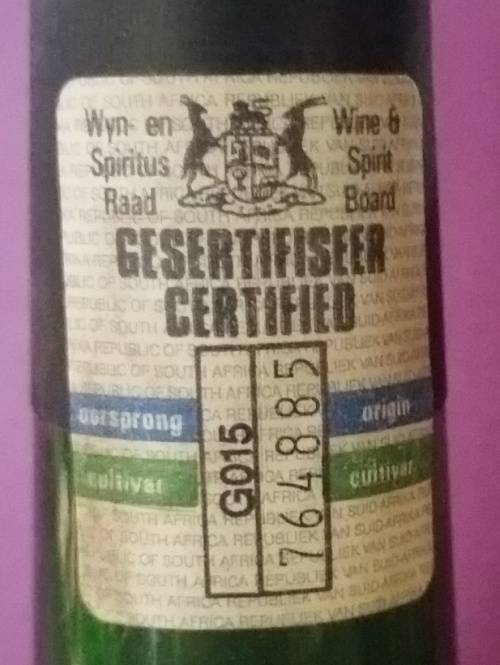 KWV WHITE MUSCADEL - SCARCE - UNOPENED