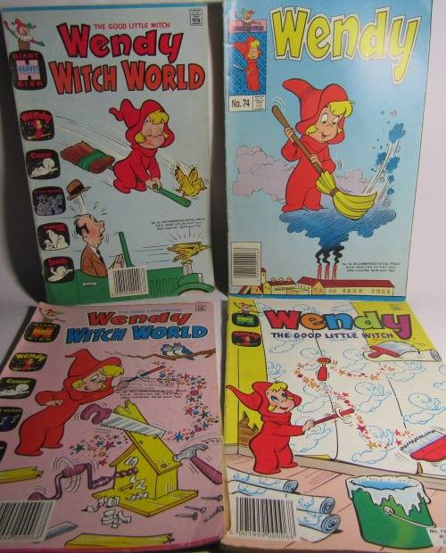 Wendy - The Good Little Witch (4 Comics from the 90s)