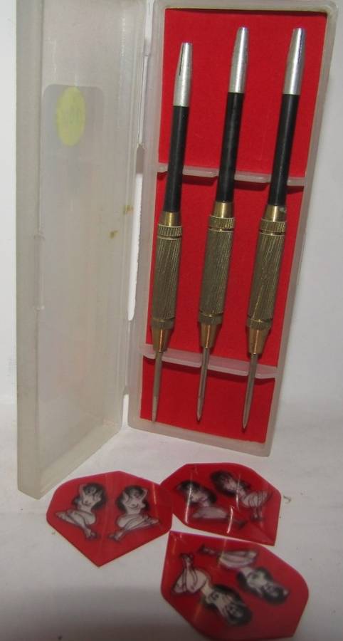 17gm Brass Darts in Original Case (Last of my darts listings #3)
