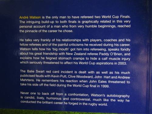 ANDRE WATSON - THE AUTOBIOGRAPHY BY PAUL DOBSON