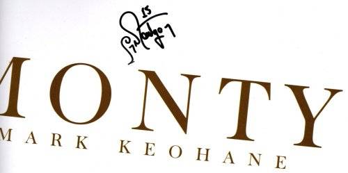 Monty Centurion Celebration by Mark Keohane Signed by Percy Montgomery