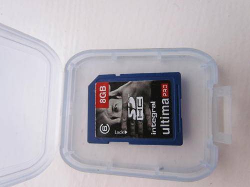 8GB Integral Ultima Pro SD Card in excellent condition