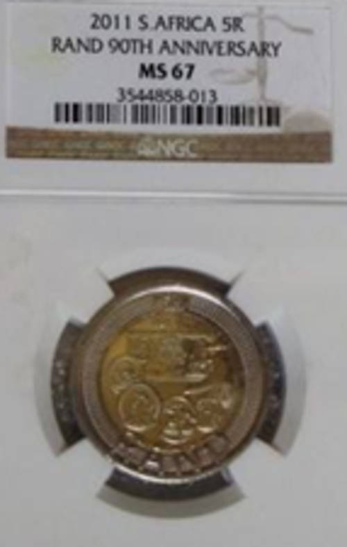 New 90th anniversary R5 ms 66 and 67 one bid take both