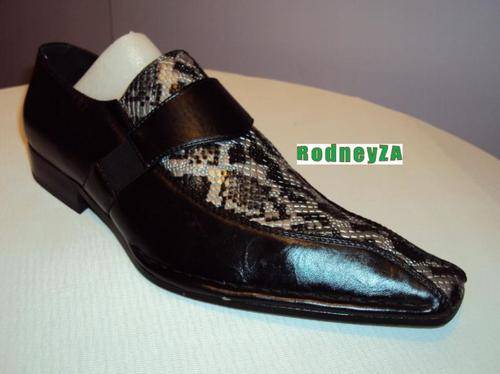 Carlos Enrico Designer Men's Shoes - Black Code 3607558/3607534