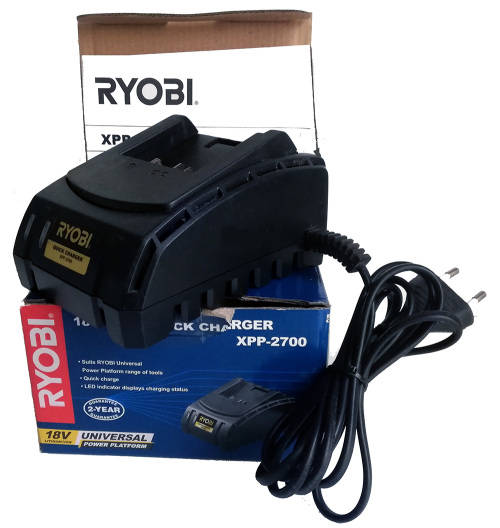 Ryobi 18V Lithium-Ion Quick Battery Charger XPP-2700