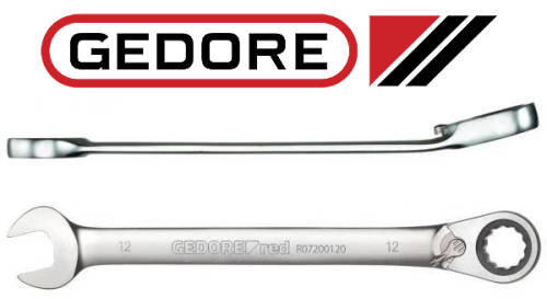 GEDORE Reversible Ratchet Spanner Set - R07203012
