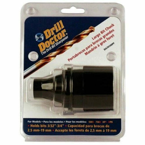 Drill Doctor: Chuck assembly for the model 500X and 750X drill sharpening machines - DA70100PF