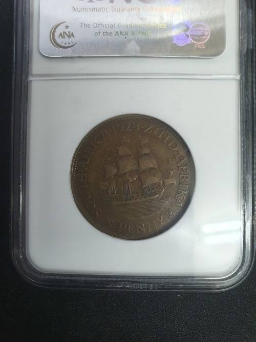 1928 1 Penny VF35 BN