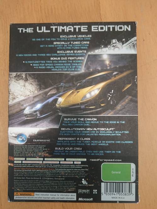Need for Speed Carbon, Collector`s Edition for Xbox 360 Game