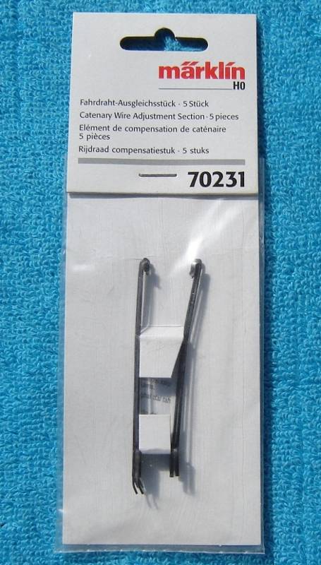 Marklin HO gauge Catenary Wire Adjustment Sections - 5 pieces No. 70231