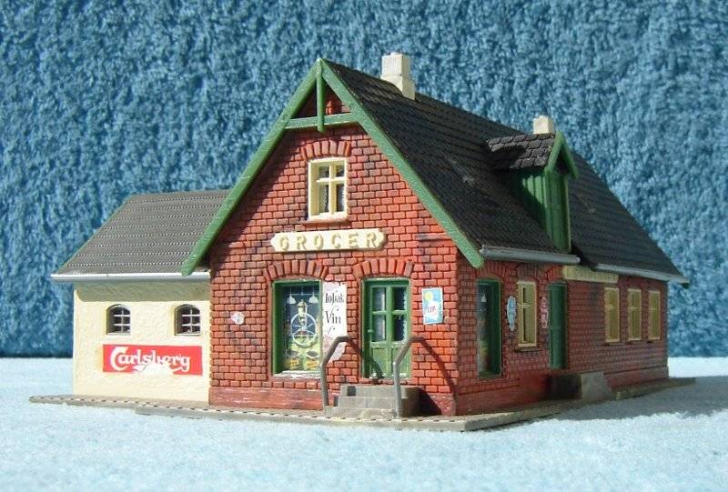 HO Gauge Rural Style Shop