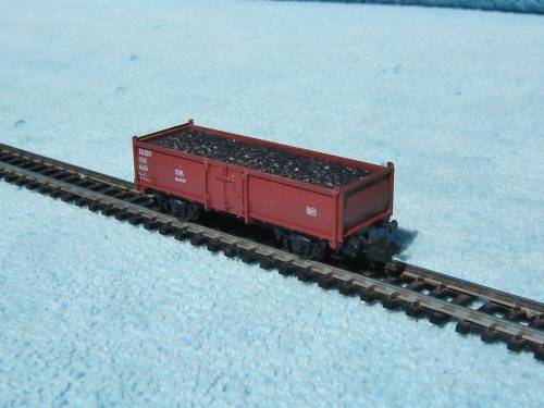 Roco N Gauge Gondola Wagon with Coal Load