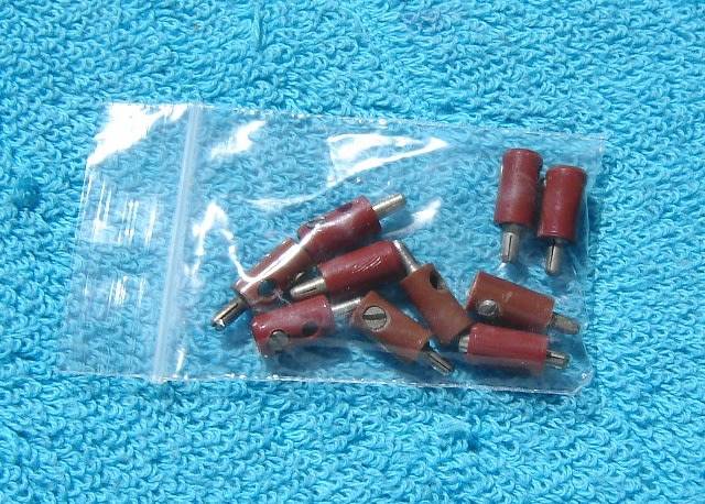 Marklin HO gauge 10 Old style Male Plugs