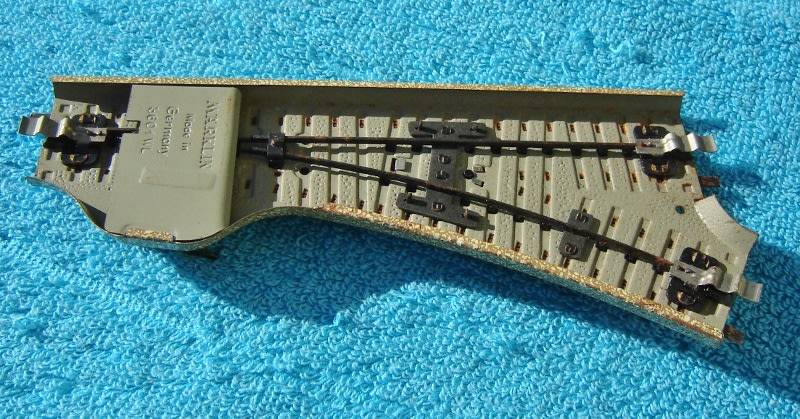 Marklin HO gauge M-Track Manual Left Hand Point No. 3601
