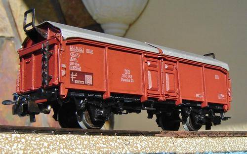 Marklin HO gauge Gondola Wagon with sliding roof