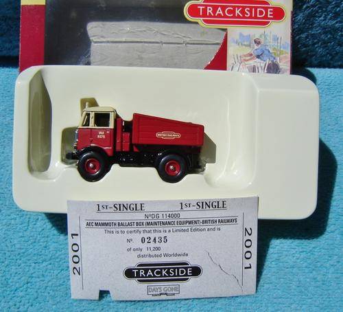 Lledo Trackside OO gauge AEC Mammoth Ballast British Railways - Limited Edition