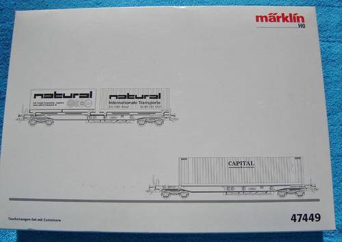 Marklin HO gauge Container Set No. 47449