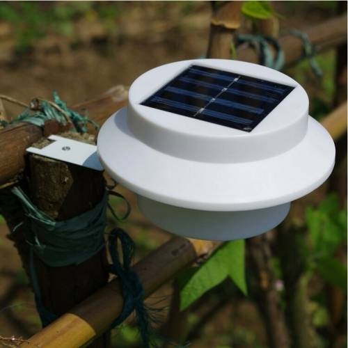 Outdoor solar garden lamp IP65
