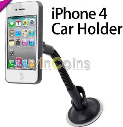 Car Windshield Mount Holder Cradle for iPhone 4 4G/4TH (IN STOCK)