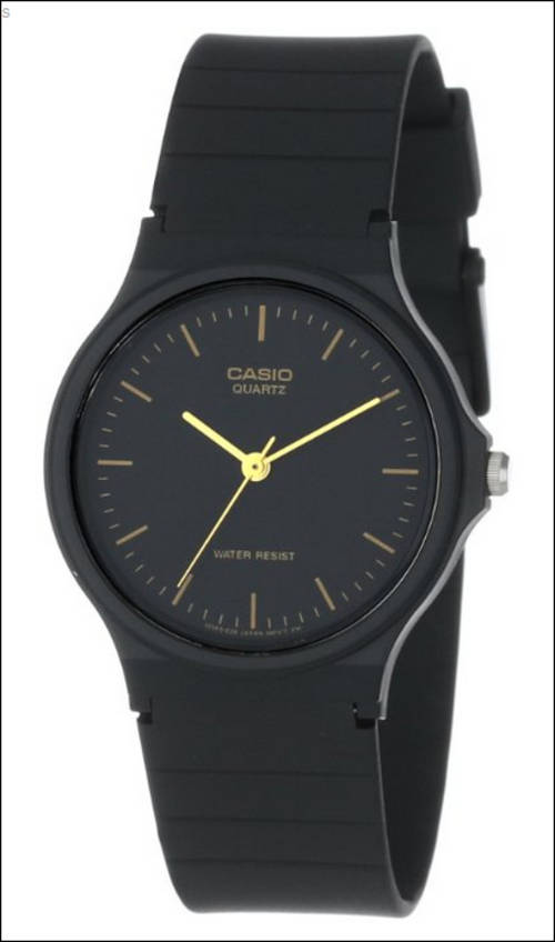 Casio Men's MQ24-1E Black Resin Watch