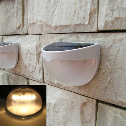 Solar Power Panel 6 LED Light Pathway Lamp