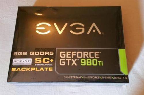 sealed evga gtx 980ti