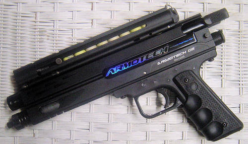 Self defence pepper ball pistol ZEUS G2 Armotech (also called Duel Piece) with free shipping