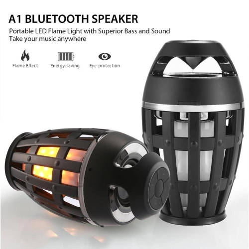 FLAME ATMOSPHERE SPEAKER led color changing light with Bluetooth