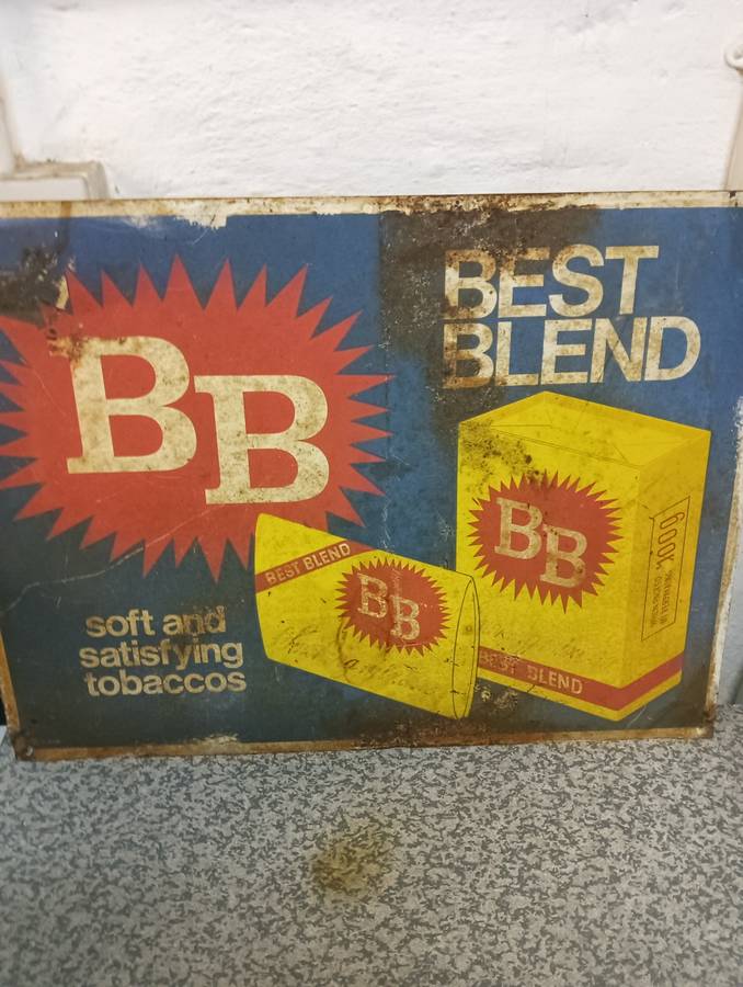 BB metal advertising