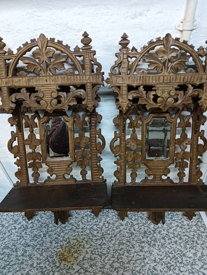 Antique wall hangers