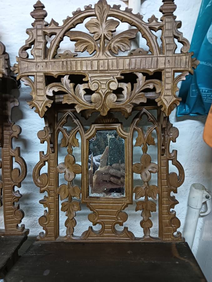 Antique wall hangers