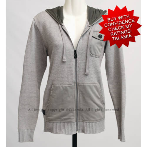 Grey hoodie sweater jersey